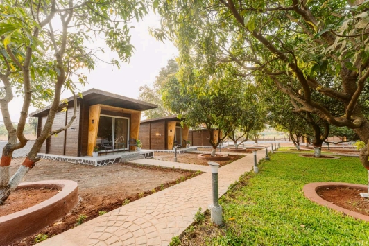 Wooden Chalet Exterior